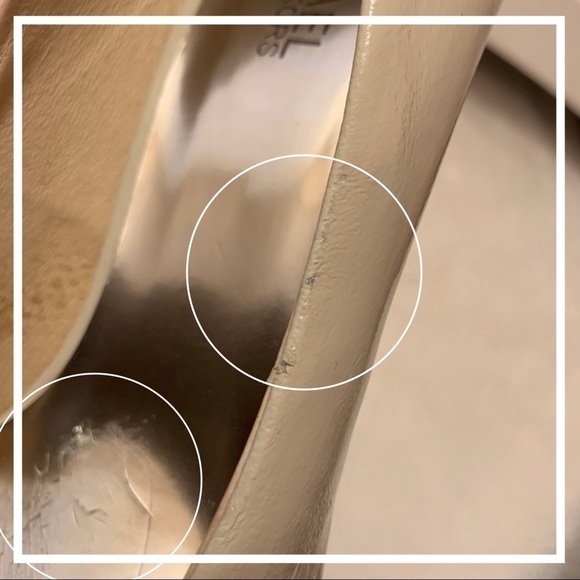 Michael MICHAEL KORS Off White Patent Leather Heel - Picture 8 of 8